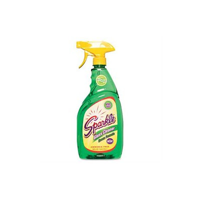 Sparkle Green Formula Glass Cleaner, 26oz. Trigger Spray