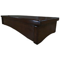 R & J Enterprises Espresso Calypso Birch Canopy, 48.75