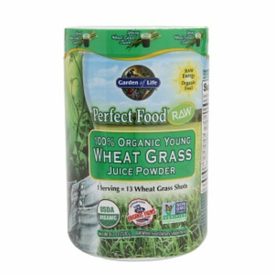 Garden Of Life Garden of Life Perfect Food Raw 100% Organic Young Wheat Grass Juice Powder