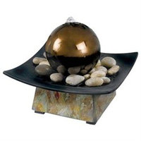 Kenroy Home 50235Sl Sphere Indoor Table Fountain