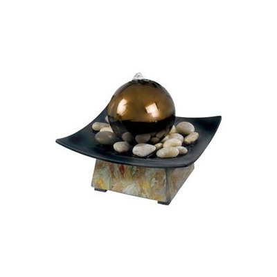 Kenroy Home 50235Sl Sphere Indoor Table Fountain