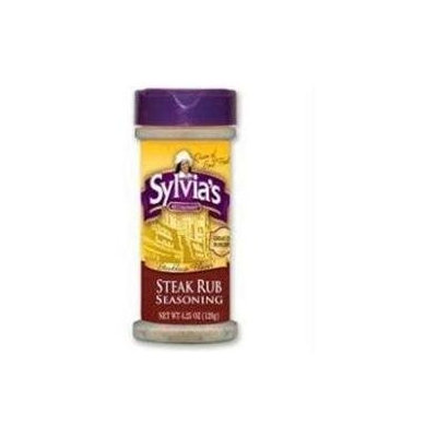 Sylvia's Sylvia Rub Steak 4.25-Ounce (Pack of 12)