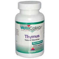 Allergy Research nutricology Allergy Research (Nutricology) Thymus Organic Glandular - 75 Capsules - Other Supplements