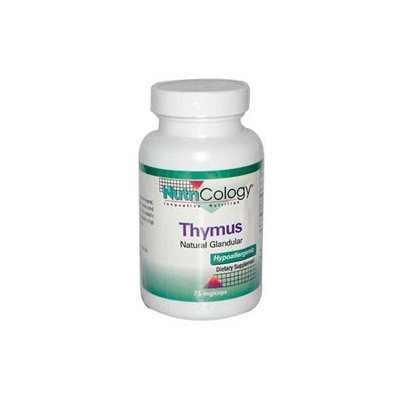 Allergy Research nutricology Allergy Research (Nutricology) Thymus Organic Glandular - 75 Capsules - Other Supplements