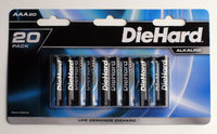Diehard DieHard 20 pack AAA size Alkaline battery