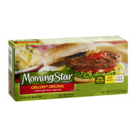 MorningStar Farms Grillers Veggie Burgers Original - 4 CT