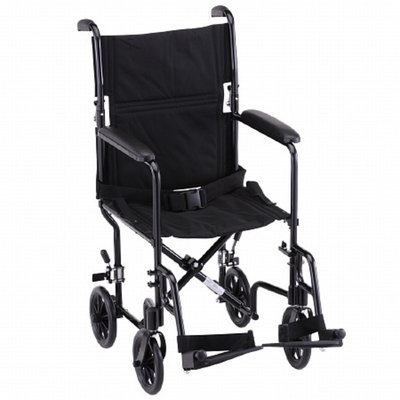 Nova Transport Chair Lightweight with S/A Footrests