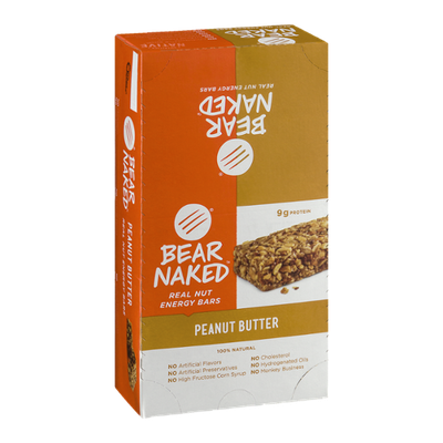 Bear Naked Real Nut Energy Bars Peanut Butter - 12 CT