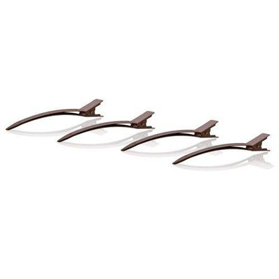 Bombshell 4 Rubberized Duckbill Clips Model No. 5186BR