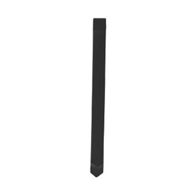 Bombshell 6 Rubberized Flat Hair Pins Model No. 5181BK - Black