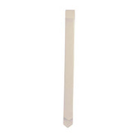 Bombshell 6 Rubberized Flat Hair Pins Model No. 5181BD - Blonde