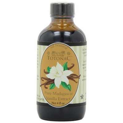 Totonac Pure Madagascar Vanilla Extract, 4-Ounce Containers (Pack of 3)