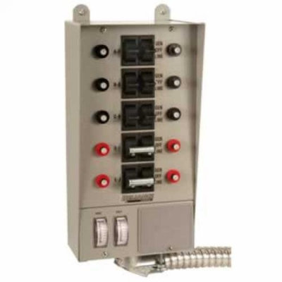 Reliance Controls 51410C Pro/Tran Transfer Switch 10 circuits