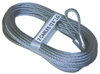 Ideal Security Inc. 12 ft. Garage Door Extension Cable (2-Pack)
