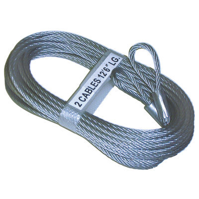 Ideal Security Inc. 12 ft. Garage Door Extension Cable (2-Pack)