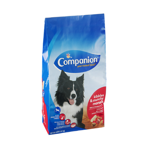 Companion Dog Food Kibbles & Munchy Morsels Beef & Chicken Reviews 2019