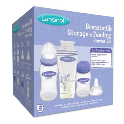 Lansinoh Breastmilk Storage & Feeding Starter Set