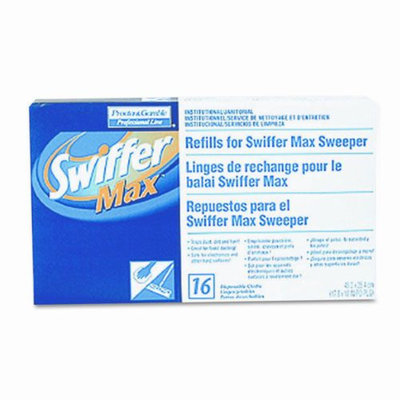 Pg Procter & Gamble Swiffer Max Refill Cloths, 17-3/4w, 16/box
