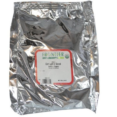 Frontier Natural - Coriander Seed - Whole, 1 lbs