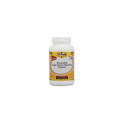 Vitacost Brand Vitacost Resveratrol + Grape Seed & Red Wine Extracts -- 240 Capsules
