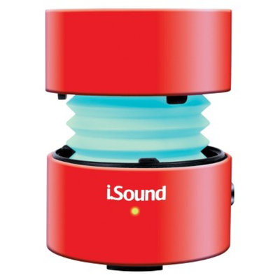 DreamGear i.Sound Fire Waves Bluetooth Speaker - Red (ISOUND-5318)