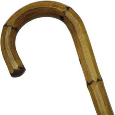Harvy Men Crook Cane Genuine Manilla -Affordable Gift! Item #HAR-9006800