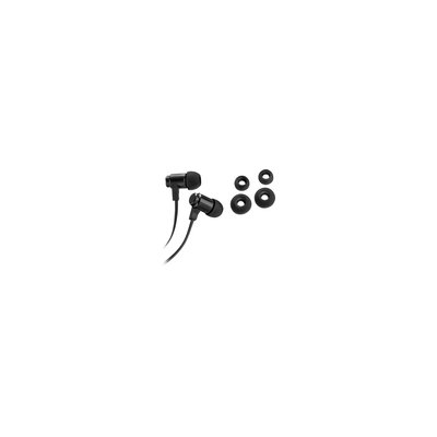 Insignia - Stereo Earbud Headphones - Black