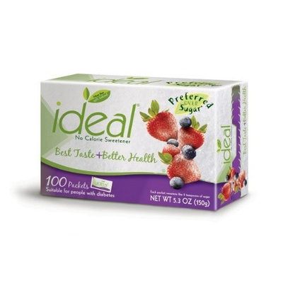Ideal No Calorie Sweetener 100 Count