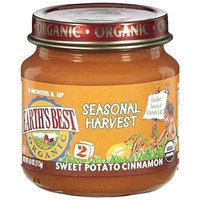 Earth's Best Organic Seasonal Harvest Baby Food, Sweet Potato Cinnamon, 4 Ounce (Pack of 12)