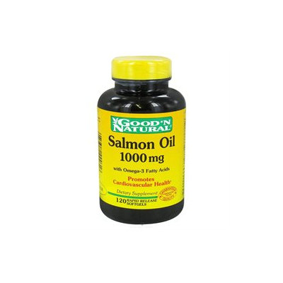Good 'N Natural - Salmon Oil with Omega-3 Fatty Acids 1000 mg. - 120 Softgels