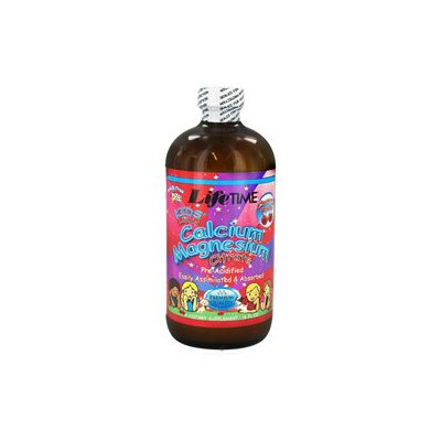 Lifetime Kids' Liquid Calcium Magnesium Citrate Cherry - 16 fl oz