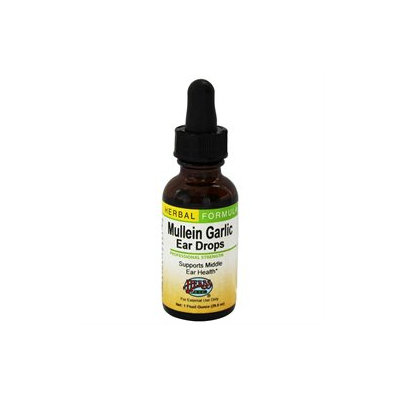 Herbs Etc - Mullein Garlic Ear Drops Professional Strength - 1 oz.
