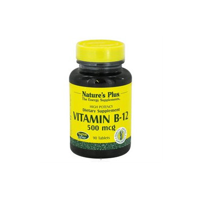 Nature's Plus - Vitamin B-12 500 mcg. - 90 Tablets