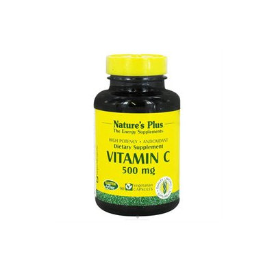 Nature's Plus - Vitamin C 500 mg. - 90 Vegetarian Capsules