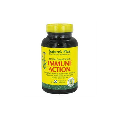 Nature's Plus Immune Action - 120 Vegetarian Capsules