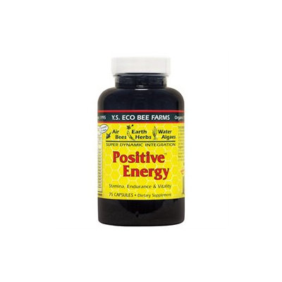 YS Royal Jelly/Honey Bee - Positive Energy, 75 capsules
