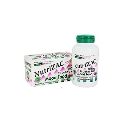 Nature's Plus - Herbal Actives NutriZAC Mood Food - 90 Tablets