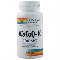 Solaray - Bio CoQ-10 100 mg. - 60 Softgels