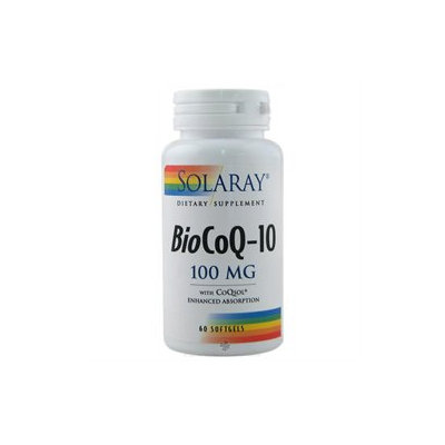 Solaray - Bio CoQ-10 100 mg. - 60 Softgels