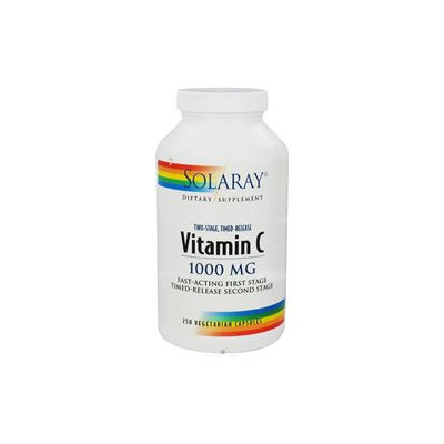 Solaray Vitamin C - 1000 mg - 250 Capsules