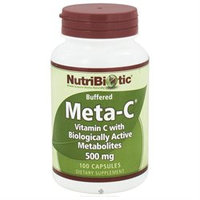 Nutribiotic - Meta-C Buffered Vitamin C with Biologically Active Metabolites 500 mg. - 100 Capsules