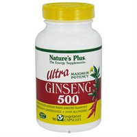 Nature's Plus - Ultra Ginseng 500 mg. - 90 Vegetarian Capsules