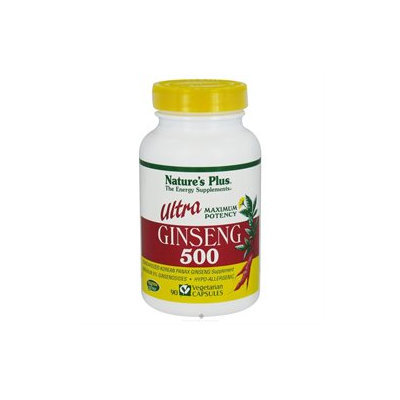 Nature's Plus - Ultra Ginseng 500 mg. - 90 Vegetarian Capsules