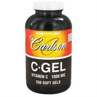 Carlson Laboratories C-Gel 1000 MG - 250 Softgels - Vitamin C