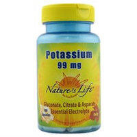 Nature's Life - Potassium 99 mg. - 100 Capsules