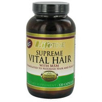 LifeTime Vitamins - Supreme Vital Hair With MSM - 120 Capsules