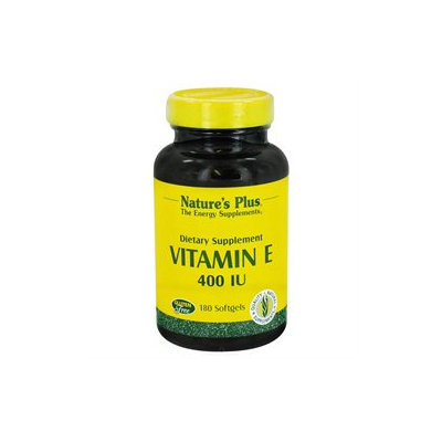 Nature's Plus - Vitamin E 400 IU - 180 Softgels