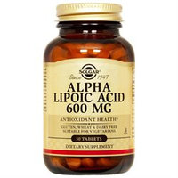 Solgar - Alpha Lipoic Acid 600 mg. - 50 Tablets