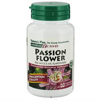 Nature's Plus Herbal Active's Passion Flower - 250 mg - 60 Vegetarian Capsules