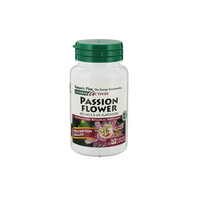 Nature's Plus Herbal Active's Passion Flower - 250 mg - 60 Vegetarian Capsules